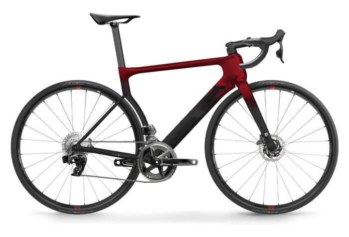 3T STRADA VÉLO DE ROUTE RIVAL AXS 12V 700 MM ROUGE/NOIR 2022